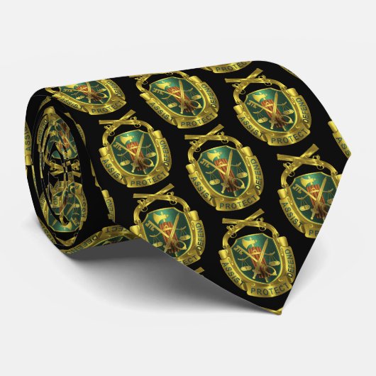 Militaire Politie MP Stropdas (Opgerold)