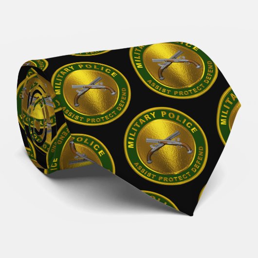 Militaire Politie MP Stropdas (Opgerold)