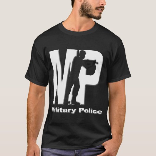 Militaire politie t-shirt (Voorkant)