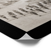 Militaire politie WWWI Foto 1918 Poster (Hoek)