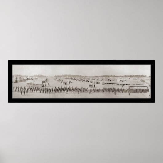 Militaire politie WWWI Foto 1918 Poster (Voorkant)