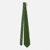 Militaire politieagent Green Handcuff gepatterd Stropdas (Achterkant)