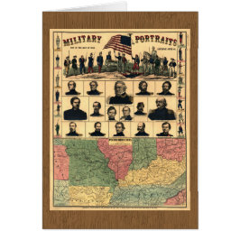 Militaire portretten uit de burgeroorlog 1861, opn