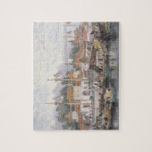 Militaire post van de Chinezen nabij de stad C Legpuzzel (Verticaal)