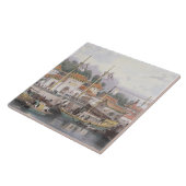 Militaire post van de Chinezen nabij de stad C Tegeltje (Zijkant)
