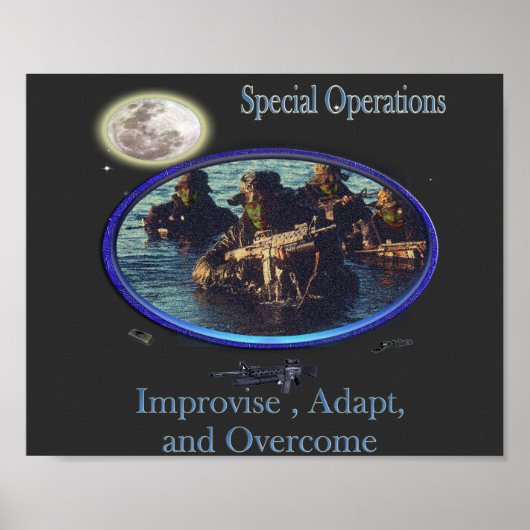 Militaire Poster (Voorkant)