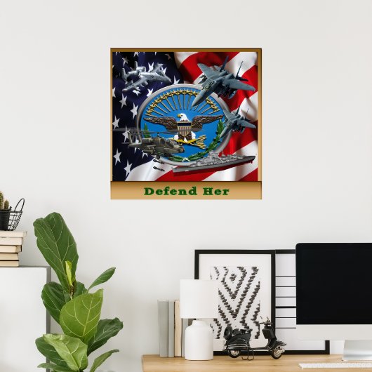 Militaire posters Verenigde Staten (Thuiskantoor)