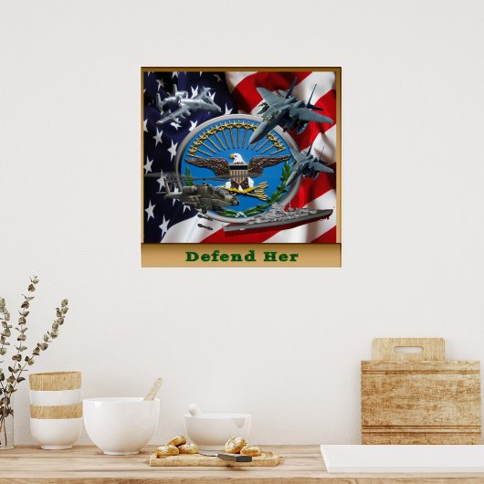 Militaire posters Verenigde Staten (Keuken)