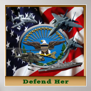 Militaire posters Verenigde Staten