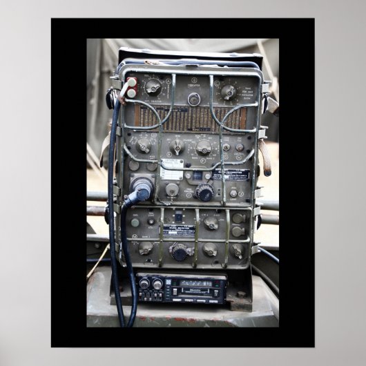  militaire radio , Verenigde Staten , WW2 Poster (Voorkant)