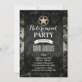 Militaire revolutie Gold Army Star Camouflage Kaart (Voorkant)