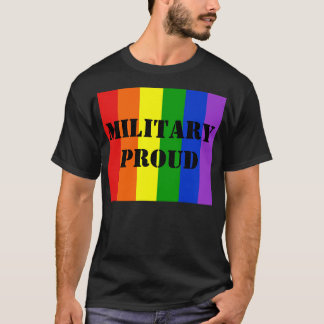 Militaire rode T-Shirt