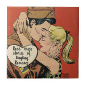 Militaire Romance Tegeltje (Voorkant)