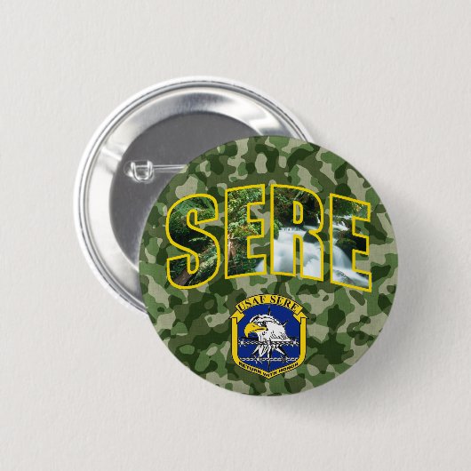Militaire Ronde Button 5,7 Cm (Voorkant /achterkant)
