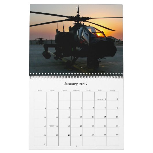 Militaire silhouettes 2011 kalender (Jan 2027)