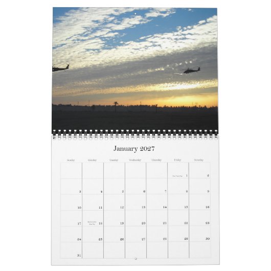 Militaire silhouettes 2011 kalender (Jan 2027)