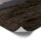 Militaire silhouettes in God, we vertrouwen Poster (Hoek)