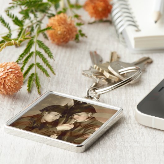  militaire Sleutelhangers (Zijkant)