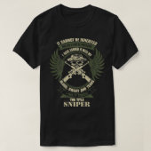 Militaire sniper t-shirt (Design voorkant)