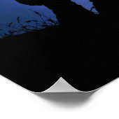 militaire soldaat Silhouettes Poster (Hoek)