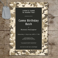 Militaire Soldaat Zand Digitale Camouflage Verjaar