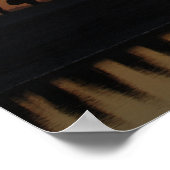 Militaire soldaten van de missie poster (Hoek)