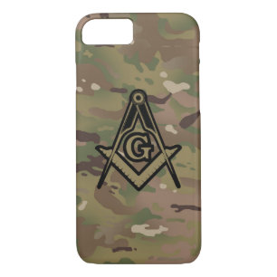 Militaire Square Compass iPhone 8/7 Hoesje