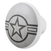 Militaire Star-keramische knop (Rechts)