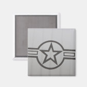 Militaire Star Magnet (Voorkant / Achterkant)