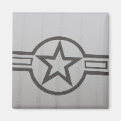 Militaire Star Magnet (Voorkant)