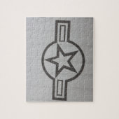 Militaire Star Photo Puzzle Legpuzzel (Verticaal)