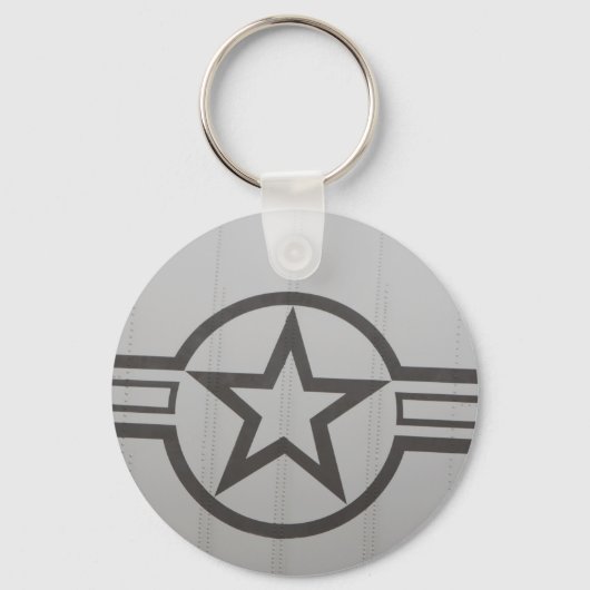 Militaire Star-Sleutelhanger Sleutelhanger (Voorkant)