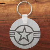 Militaire Star-Sleutelhanger Sleutelhanger (Voorkant)