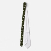 militaire ster op groen stropdas (Achterkant)