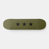 militaire ster skateboard (Horizontaal)