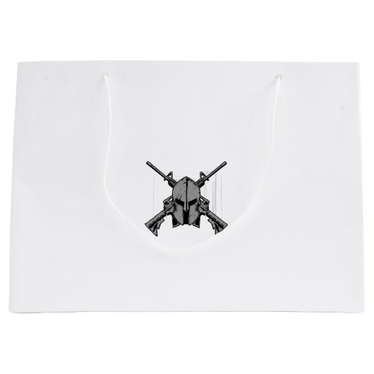 Militaire stevigheid groot cadeauzakje (Voorkant)