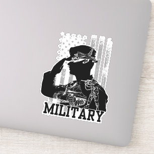Militaire Sticker