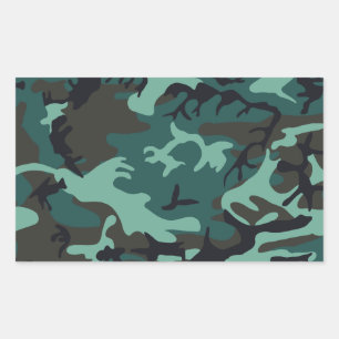 Militaire Sticker van Camouflage