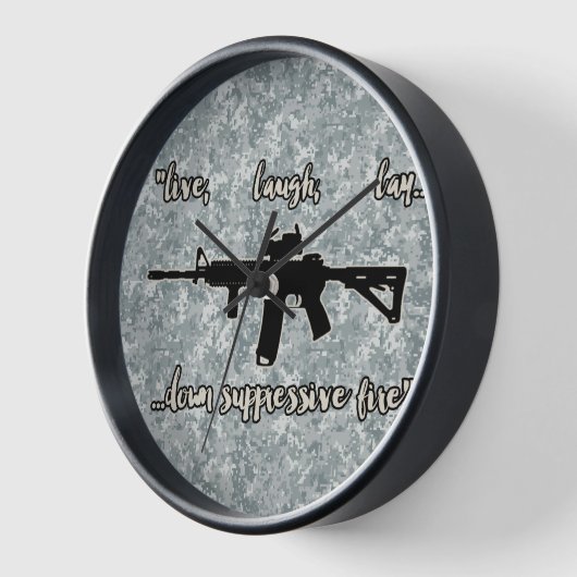 Militaire stijl Live Lach Liefde Parodie (Hoek)