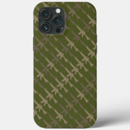 Militaire Stijl Pistool Camouflage Geweer Leger Gr Case-Mate iPhone Case