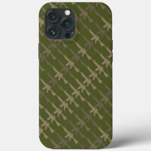 Militaire Stijl Pistool Camouflage Geweer Leger Gr Case-Mate iPhone Case
