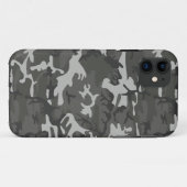 Militaire Stijl Stedelijke Camo Case-Mate iPhone Case (Achterkant (horizontaal))