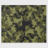militaire stijl van Camouflage Cadeaupapier (Vlak)