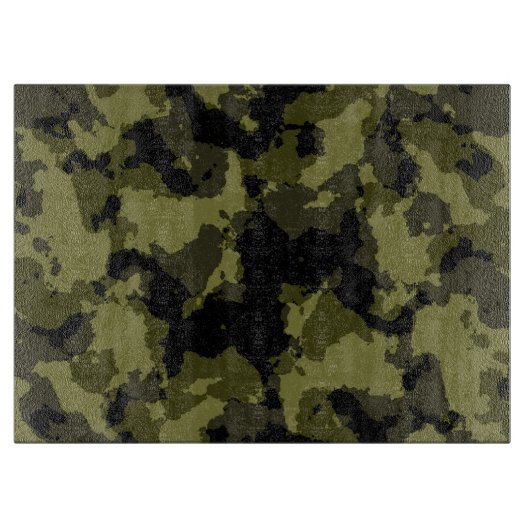 militaire stijl van Camouflage Snijplank (Voorkant)