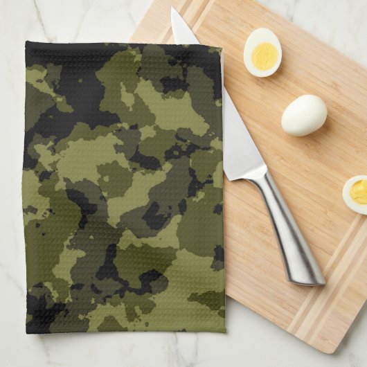 militaire stijl van Camouflage Theedoek (Quarter Fold)