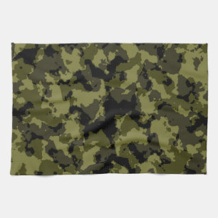 militaire stijl van Camouflage Theedoek