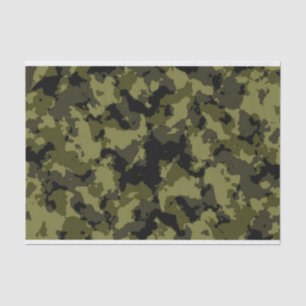 militaire stijl van Camouflage Tissuepapier