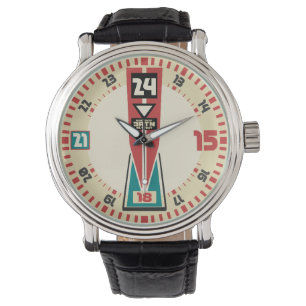 Militaire stijl van de vlieger horloge