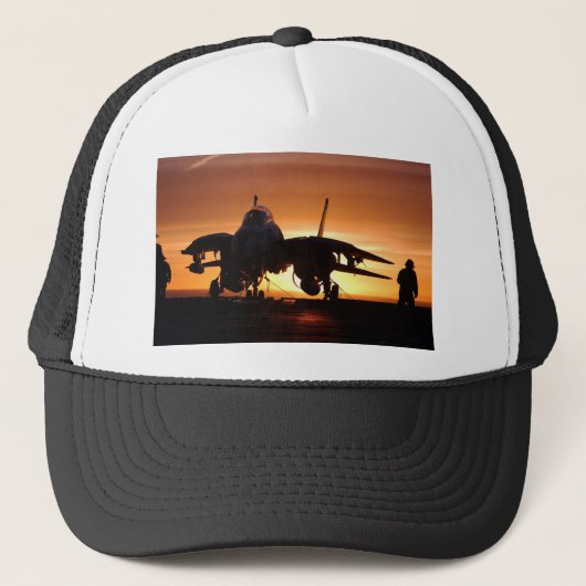 militaire straaljager trucker pet (Voorkant)
