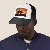 militaire straaljager trucker pet (In situ)